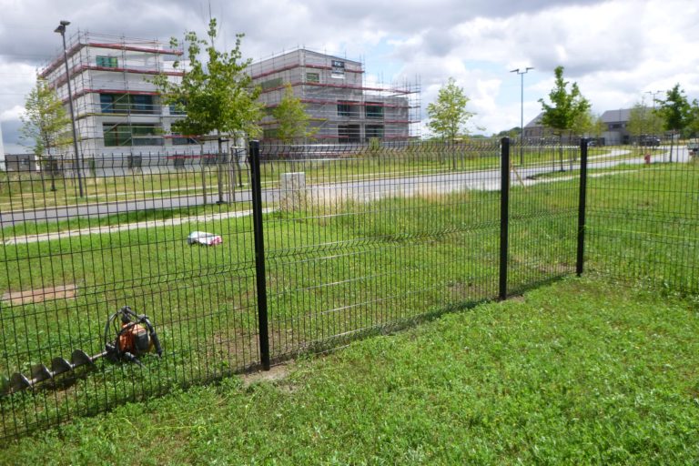 Installation d'une clôture rigide à Grivegnée