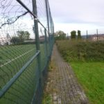 Une semaine qui ce termine par le fin d'un chantier, le placement de clôtures XXL de 8 mètres de h...