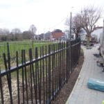 Remplacement de clôture autour d'un parc pour la ville de Ans.

Pose de clôture décorative....