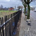 Remplacement de clôture autour d'un parc pour la ville de Ans.

Pose de clôture décorative....
