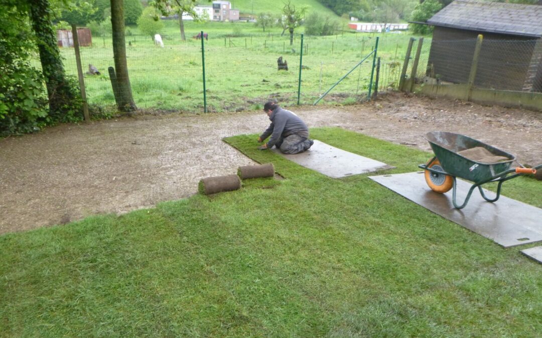 Remise à neuf d’un jardin – Saive