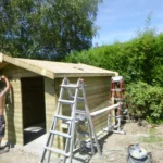 Transformation Rapide Nouveau Chalet de Jardin à Soumagne - Soliverdi - Espaces verts - Liège