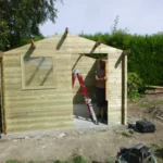 Transformation Rapide Nouveau Chalet de Jardin à Soumagne - Soliverdi - Espaces verts - Liège